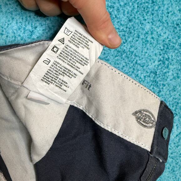 Dickies Utility Work Shorts Mens 36 Navy Blue Loose Fit 34x12 Made Nicaragua - Picture 12 of 14